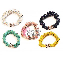 Elastice pentru codite Cod EL023 MM, set 5 bucati color cu fundita